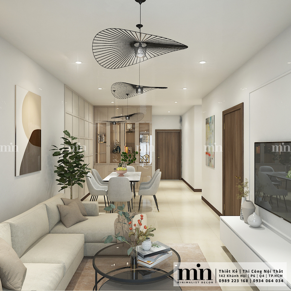 Thiết kế căn hộ Mrs. Minh - Midtown - Quận 7